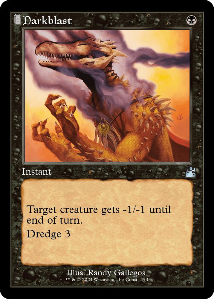 Darkblast (Retro Frame) 454 card from Ravnica Remastered