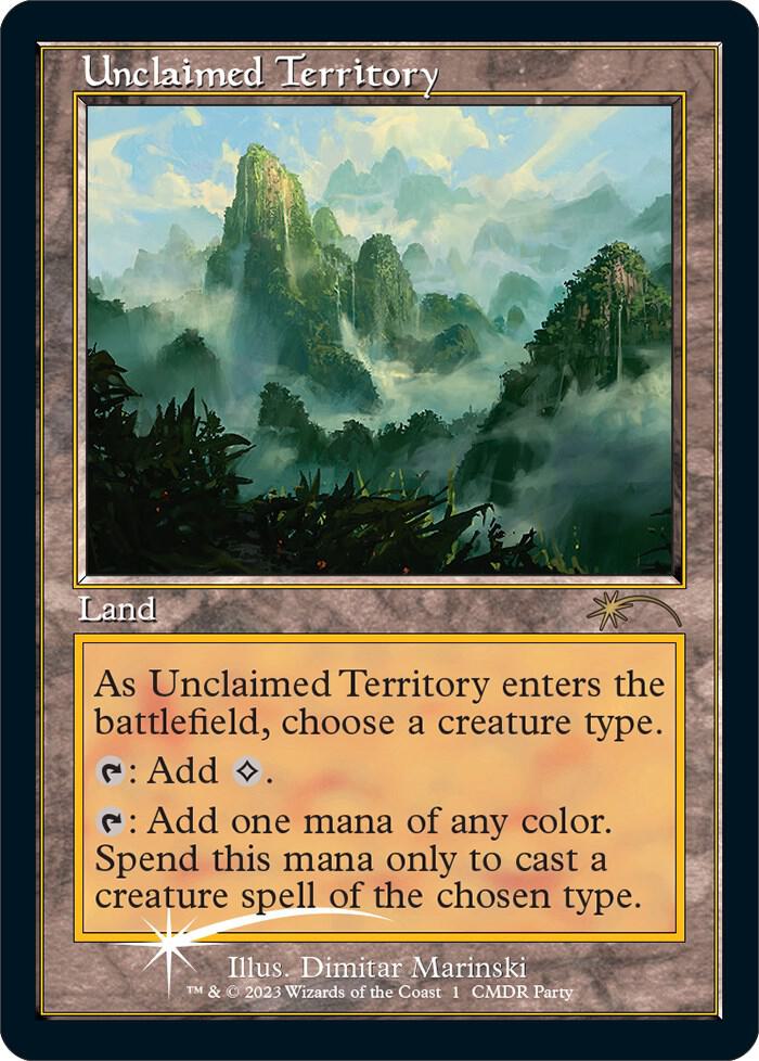 Unclaimed Territory (Retro Frame) 1 card from WPN & Gateway Promos