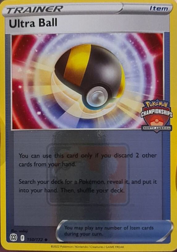 Ultra Ball (North America Championships) 150/172 card from League & Championship Cards