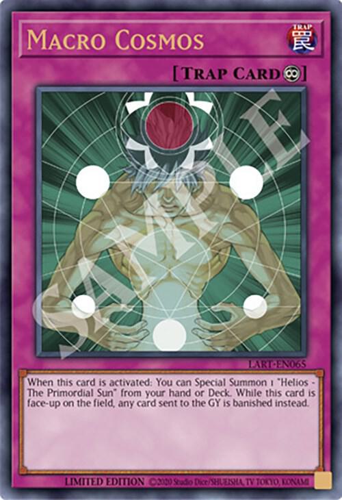 Macro Cosmos LART-EN065 card from The Lost Art Promotion