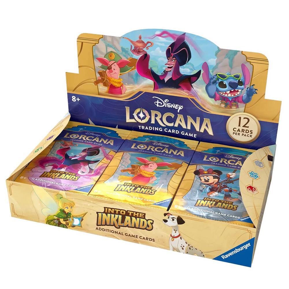 Disney Lorcana: Into the Inklands Booster Box card from Into the Inklands