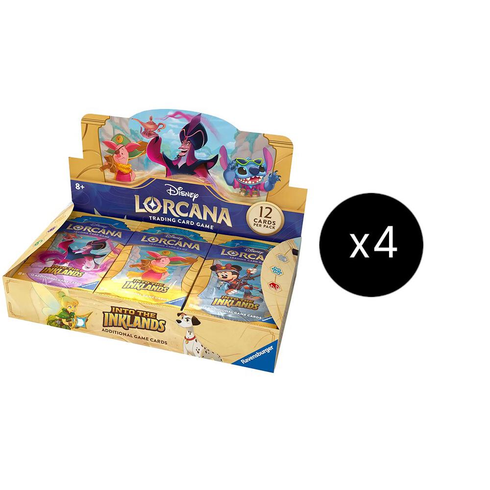 Disney Lorcana: Into the Inklands Booster Box Case card from Into the Inklands