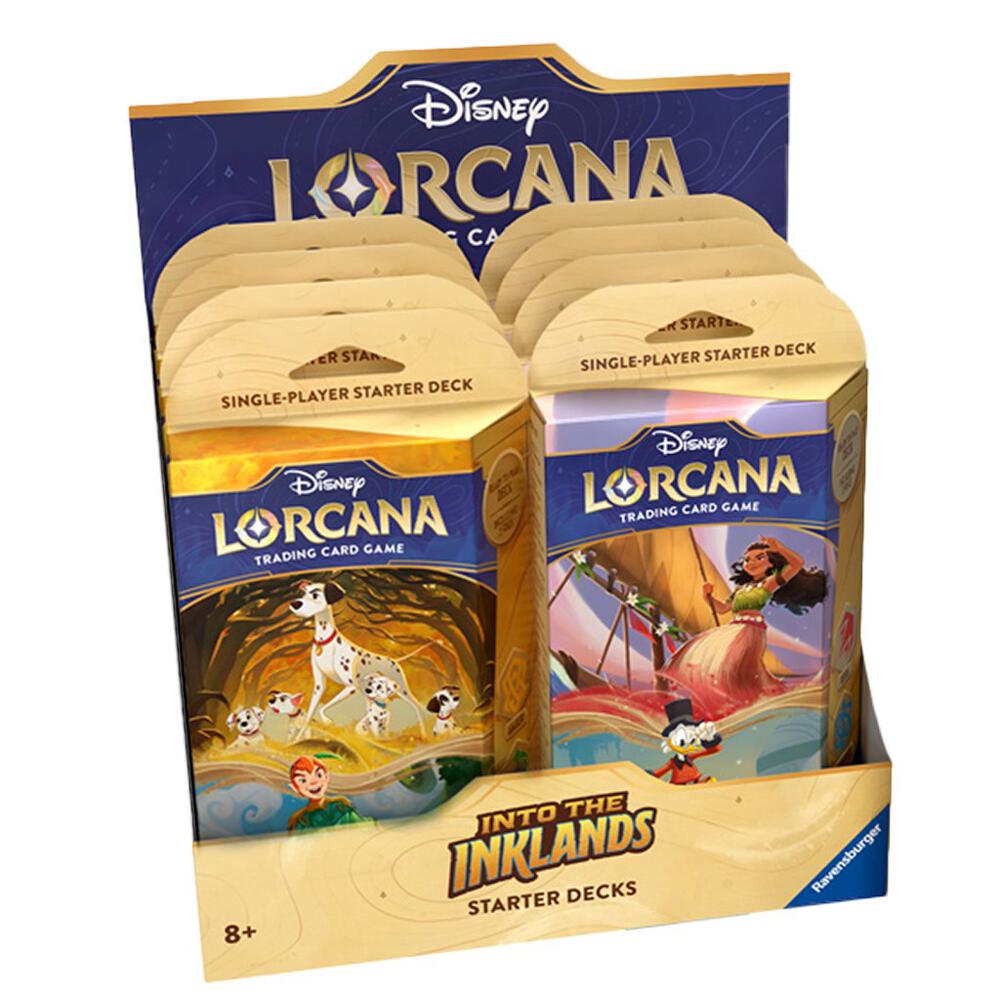 Disney Lorcana: Into the Inklands Starter Deck Display card from Into the Inklands