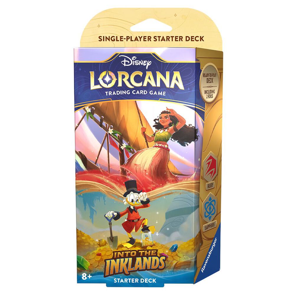 Disney Lorcana: Into the Inklands Starter Deck (Ruby & Sapphire) card from Into the Inklands
