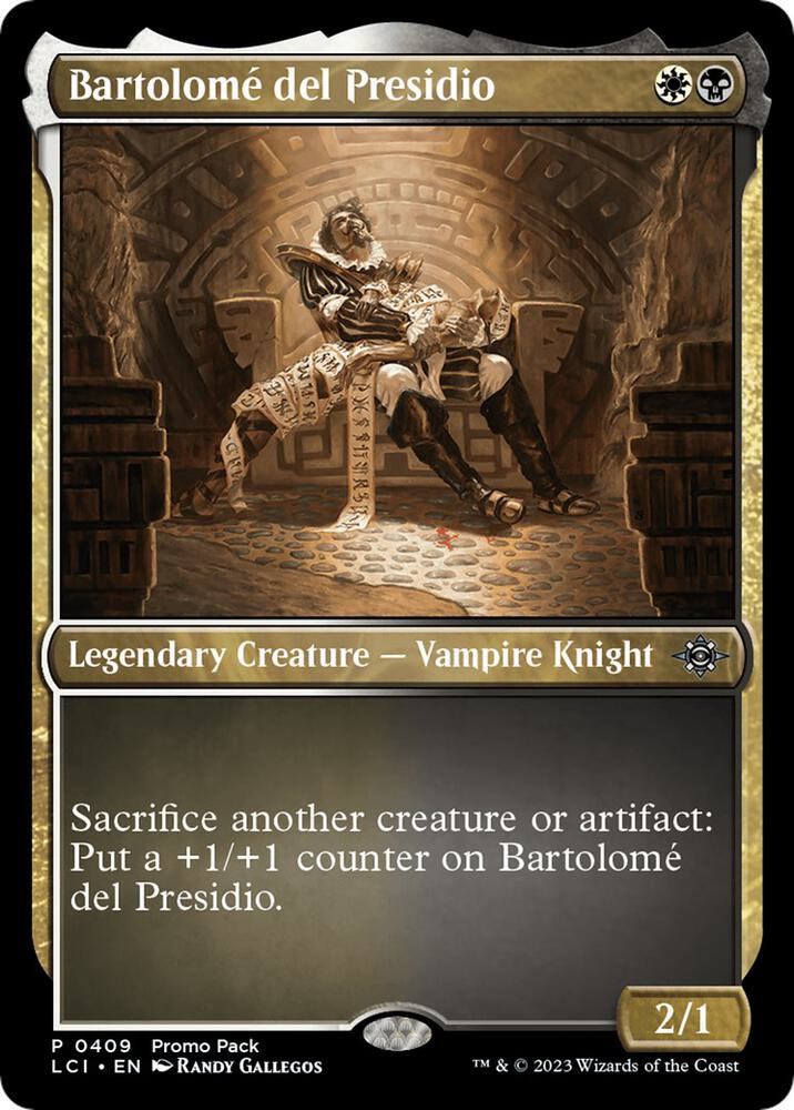 Bartolome del Presidio 409 card from Promo Pack: The Lost Caverns of Ixalan