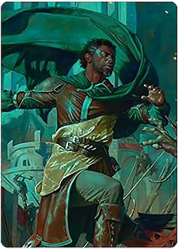 Aragorn, Hornburg Hero Art Card 2 card from Art Series: Universes Beyond: The Lord of the Rings: Tales of Middle-earth