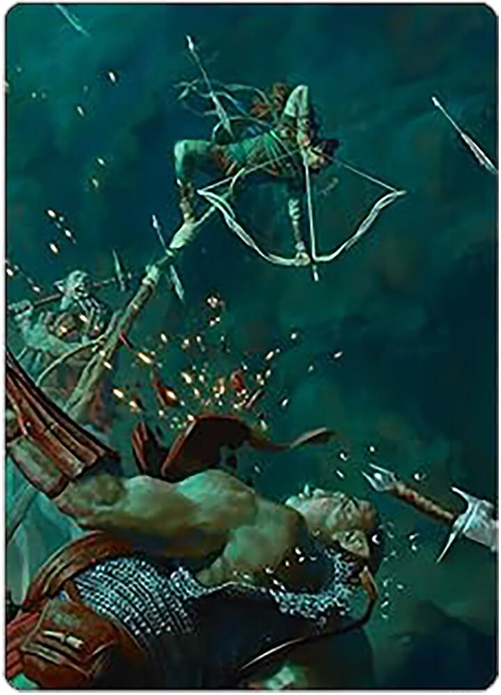 Legolas's Quick Reflexes Art Card 3 card from Art Series: Universes Beyond: The Lord of the Rings: Tales of Middle-earth