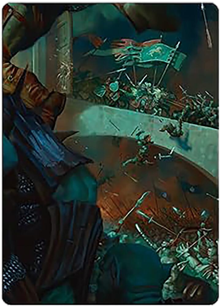 Rohirrim Chargers Art Card 6 card from Art Series: Universes Beyond: The Lord of the Rings: Tales of Middle-earth