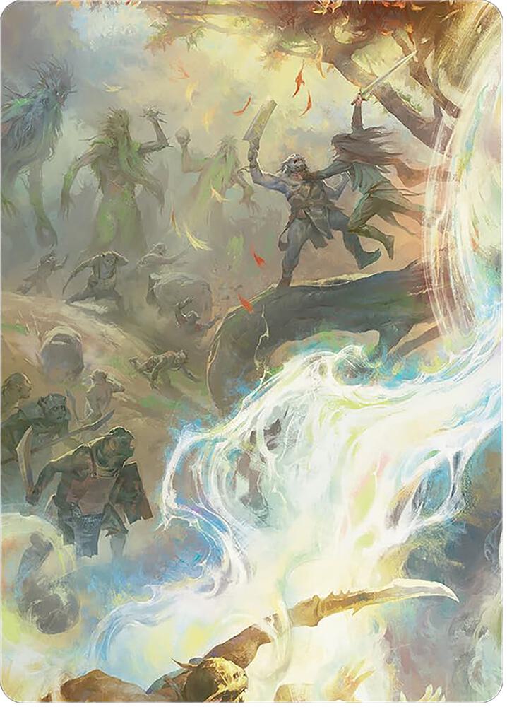 Arboreal Alliance Art Card 7 card from Art Series: Universes Beyond: The Lord of the Rings: Tales of Middle-earth