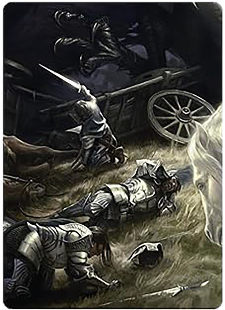 Courageous Resolve Art Card 16 card from Art Series: Universes Beyond: The Lord of the Rings: Tales of Middle-earth
