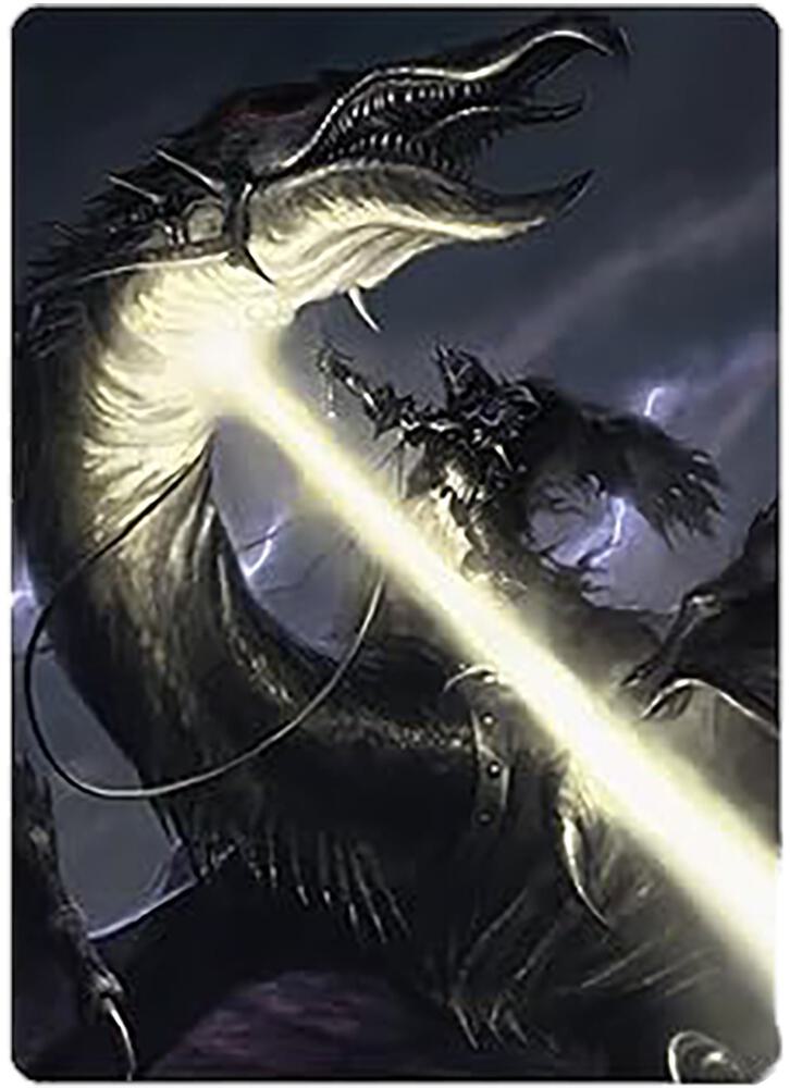 Olorin's Searing Light Art Card 13 card from Art Series: Universes Beyond: The Lord of the Rings: Tales of Middle-earth