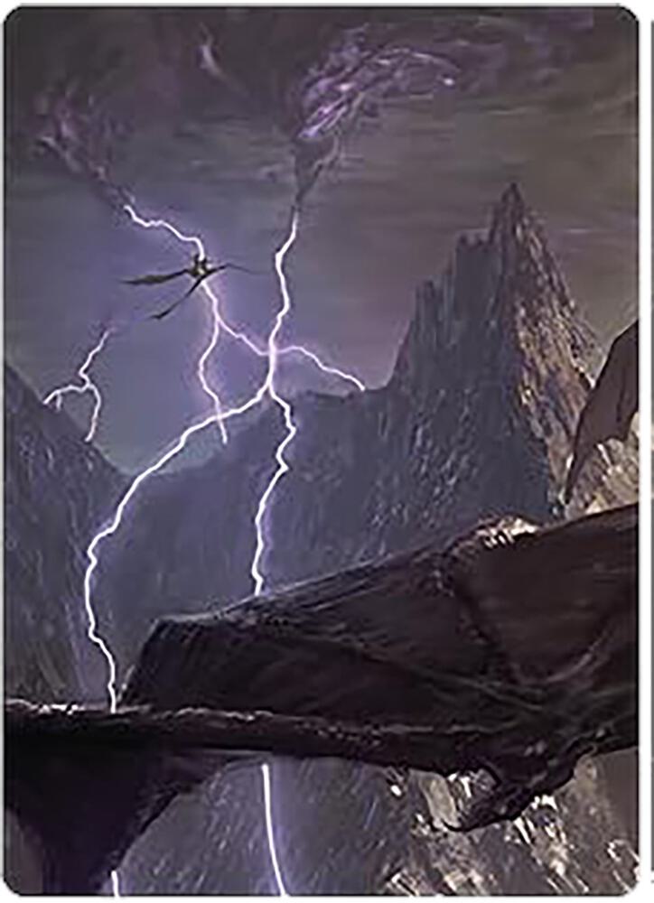 Call Forth the Tempest Art Card 19 card from Art Series: Universes Beyond: The Lord of the Rings: Tales of Middle-earth