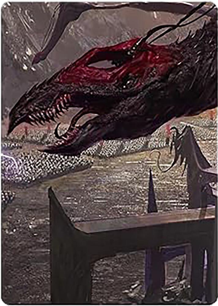 Fell Beast of Mordor Art Card 23 card from Art Series: Universes Beyond: The Lord of the Rings: Tales of Middle-earth