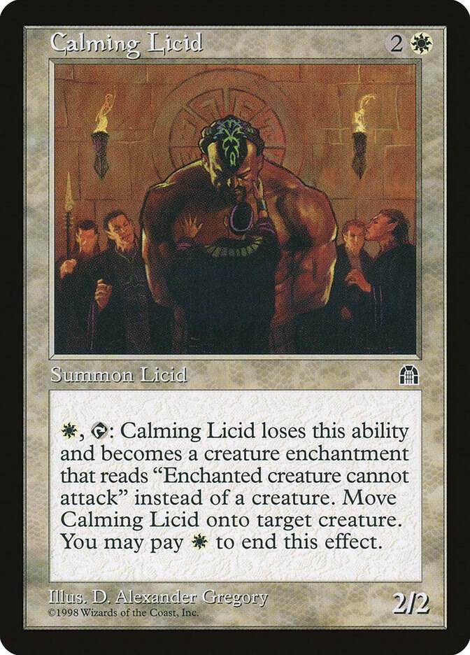 Calming Licid card from Stronghold
