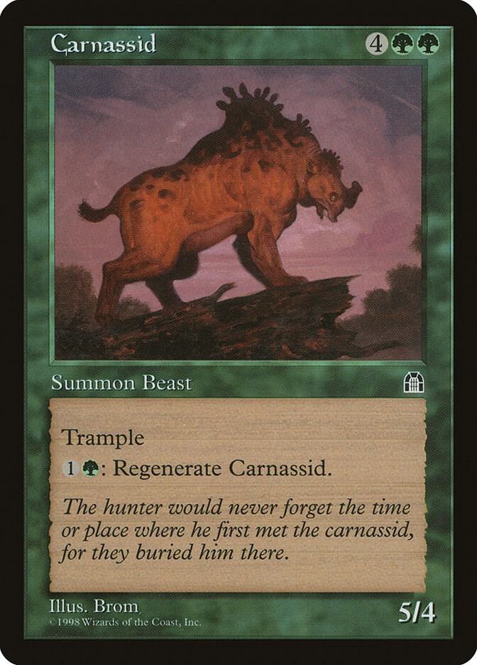 Carnassid card from Stronghold