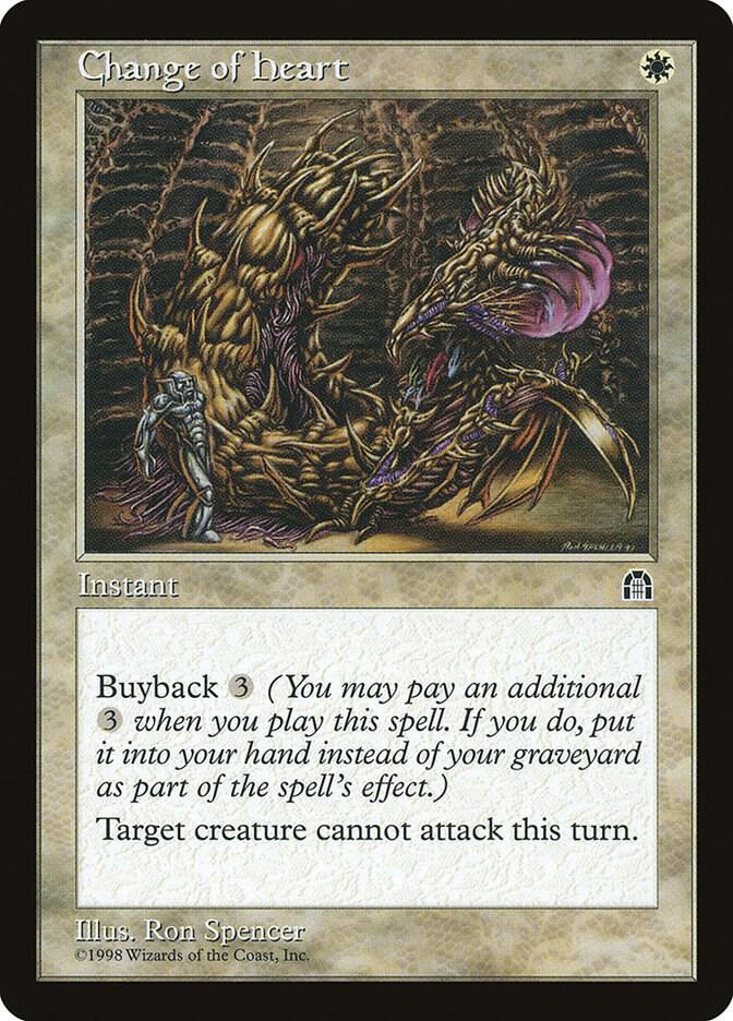 Change of Heart card from Stronghold