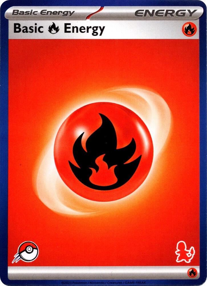 Basic Fire Energy (Blue Border) card from My First Battle