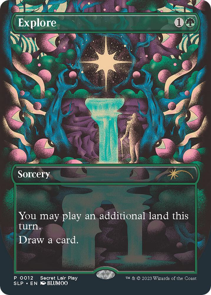 Explore 12 card from Secret Lair Showdown