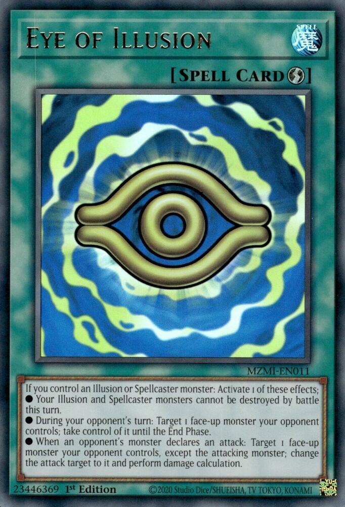 Eye of Illusion MZMI-EN011 card from Maze of Millennia