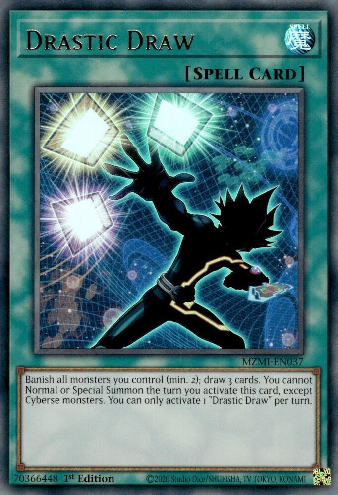 Drastic Draw MZMI-EN037 card from Maze of Millennia