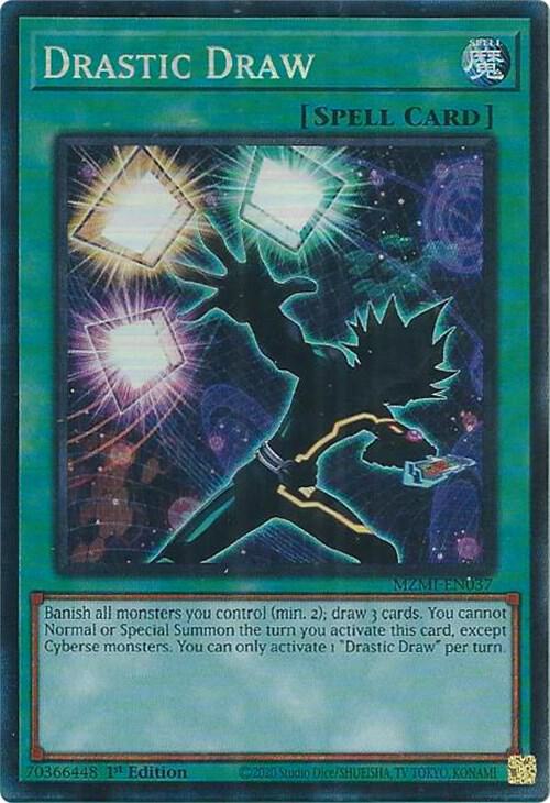 Drastic Draw (CR) MZMI-EN037 card from Maze of Millennia