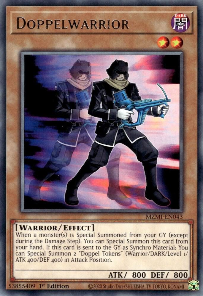 Doppelwarrior MZMI-EN043 card from Maze of Millennia