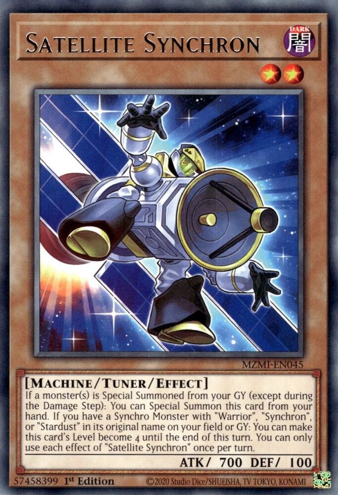 Satellite Synchron MZMI-EN045 card from Maze of Millennia