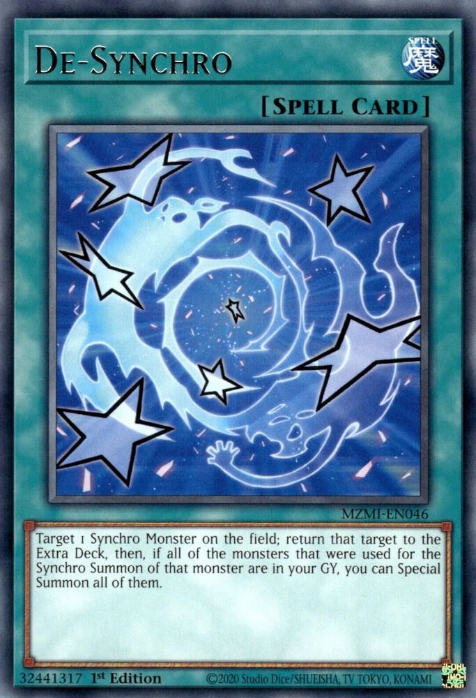 De-Synchro MZMI-EN046 card from Maze of Millennia
