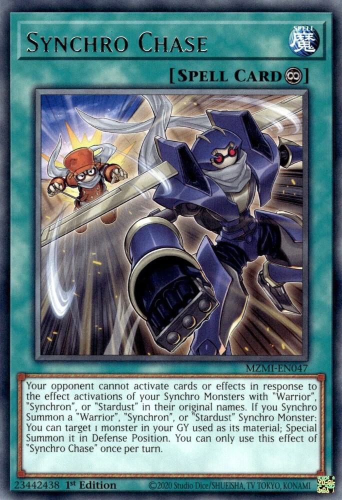 Synchro Chase MZMI-EN047 card from Maze of Millennia