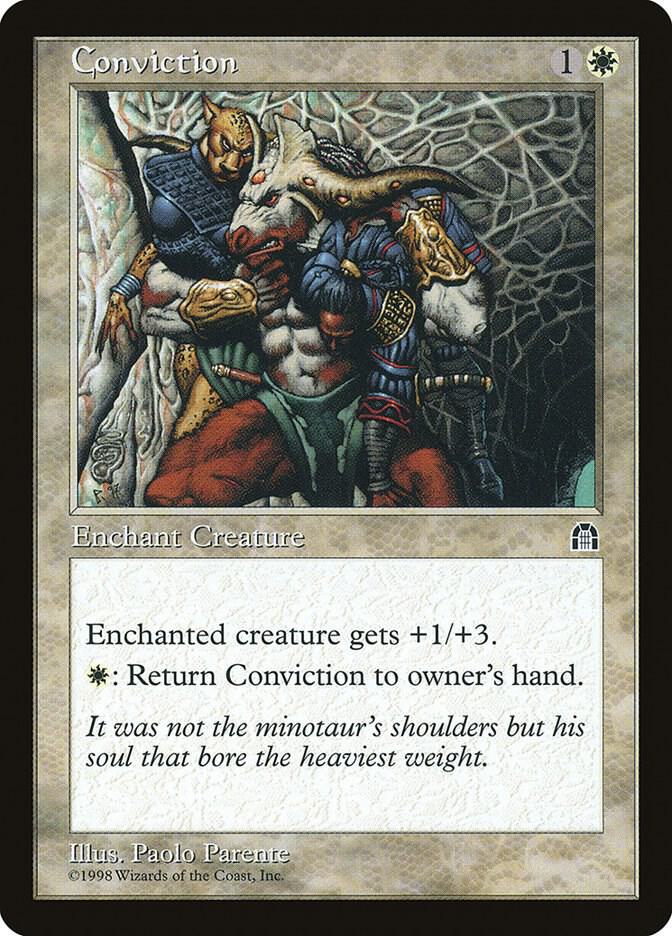 Conviction card from Stronghold