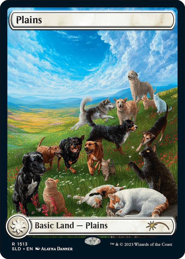 Plains 1513 card from Secret Lair Drop Series