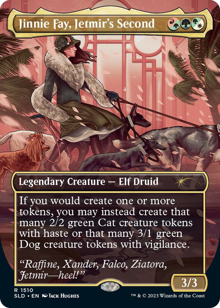 Jinnie Fay, Jetmir's Second 1510 card from Secret Lair Drop Series