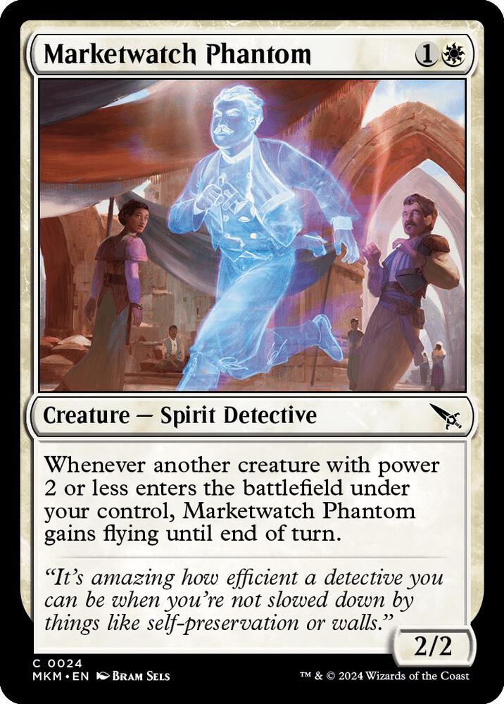 Marketwatch Phantom 24 card from Murders at Karlov Manor