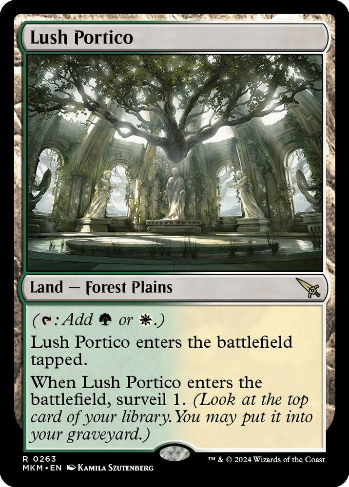 Lush Portico 263 card from Murders at Karlov Manor