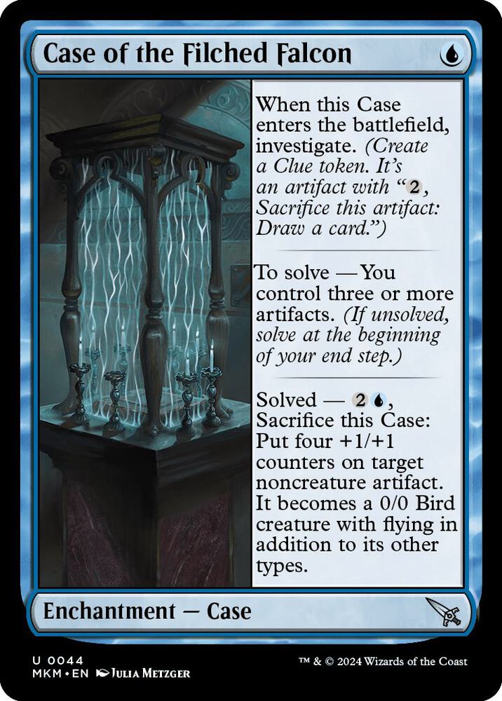Case of the Filched Falcon 44 card from Murders at Karlov Manor