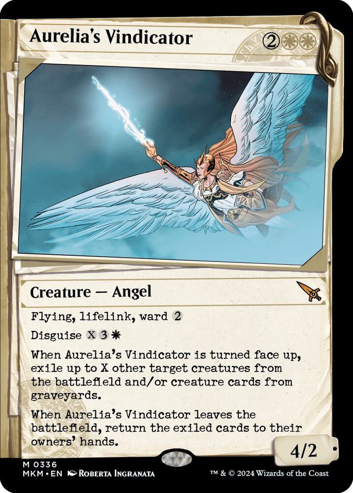 Aurelia's Vindicator (Showcase) 336 card from Murders at Karlov Manor