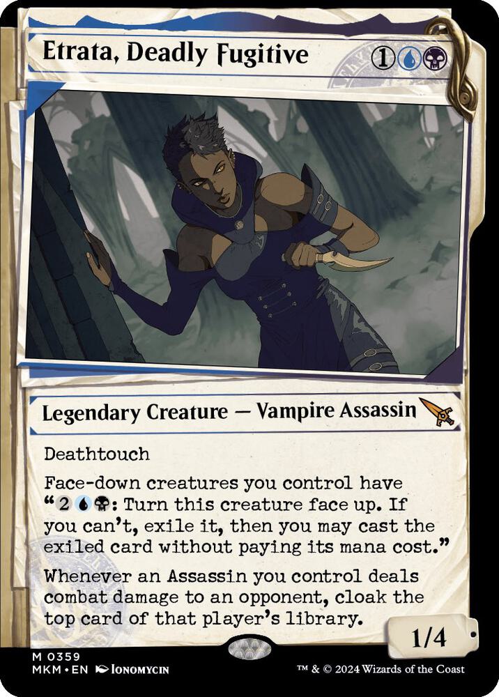 Etrata, Deadly Fugitive (Showcase) 359 card from Murders at Karlov Manor