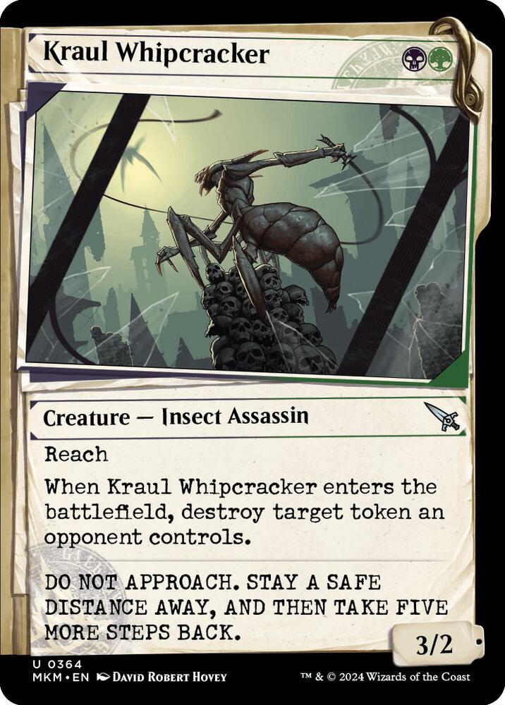 Kraul Whipcracker (Showcase) 364 card from Murders at Karlov Manor