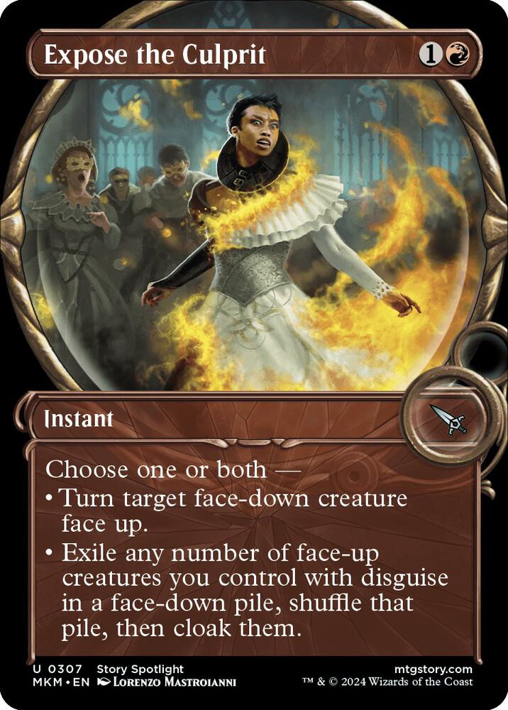 Expose the Culprit (Showcase) 307 card from Murders at Karlov Manor
