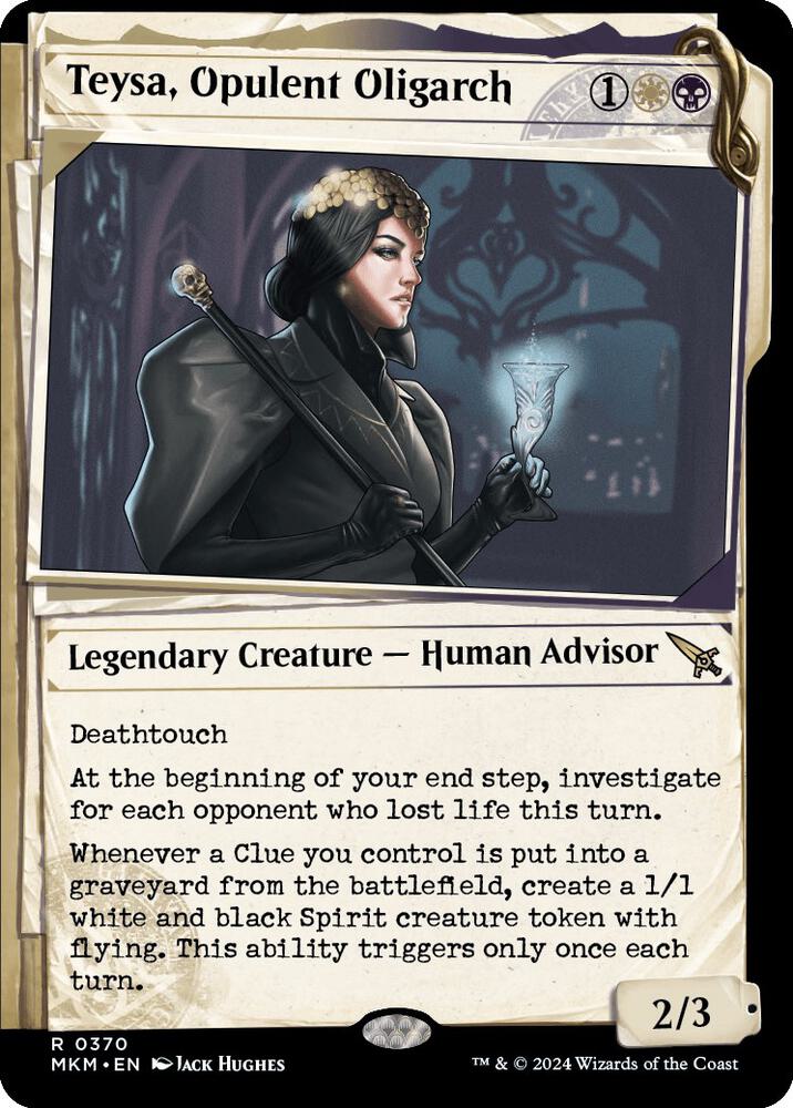 Teysa, Opulent Oligarch (Showcase) 370 card from Murders at Karlov Manor