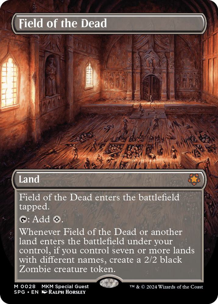 Field of the Dead (Borderless) 28 card from Special Guests