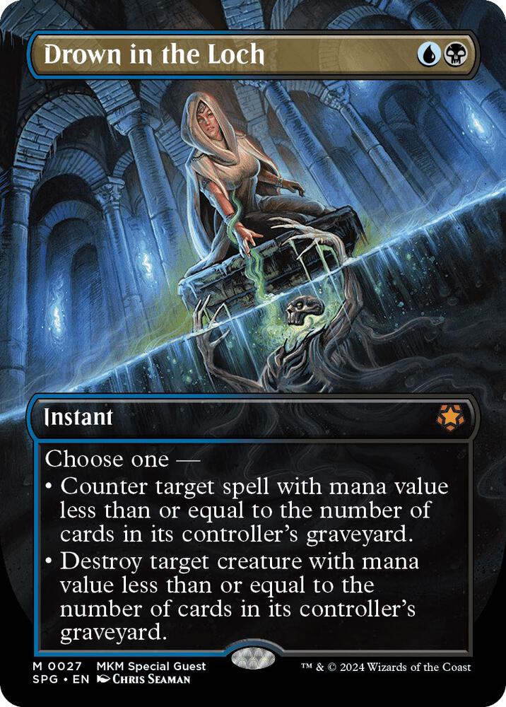 Drown in the Loch (Borderless) 27 card from Special Guests