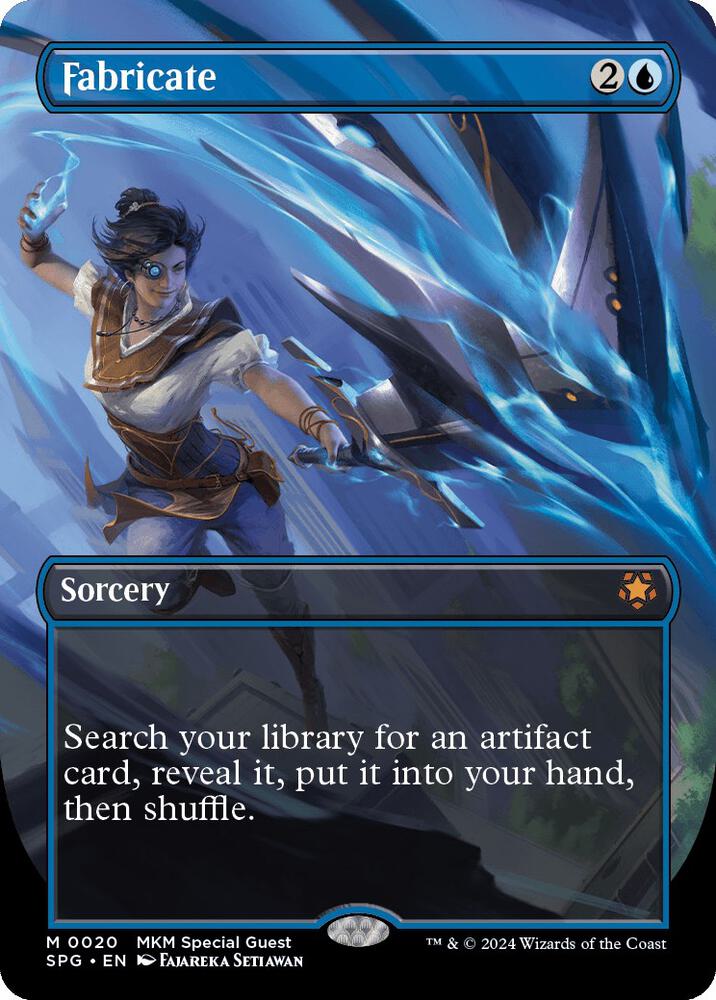 Fabricate (Borderless) 20 card from Special Guests