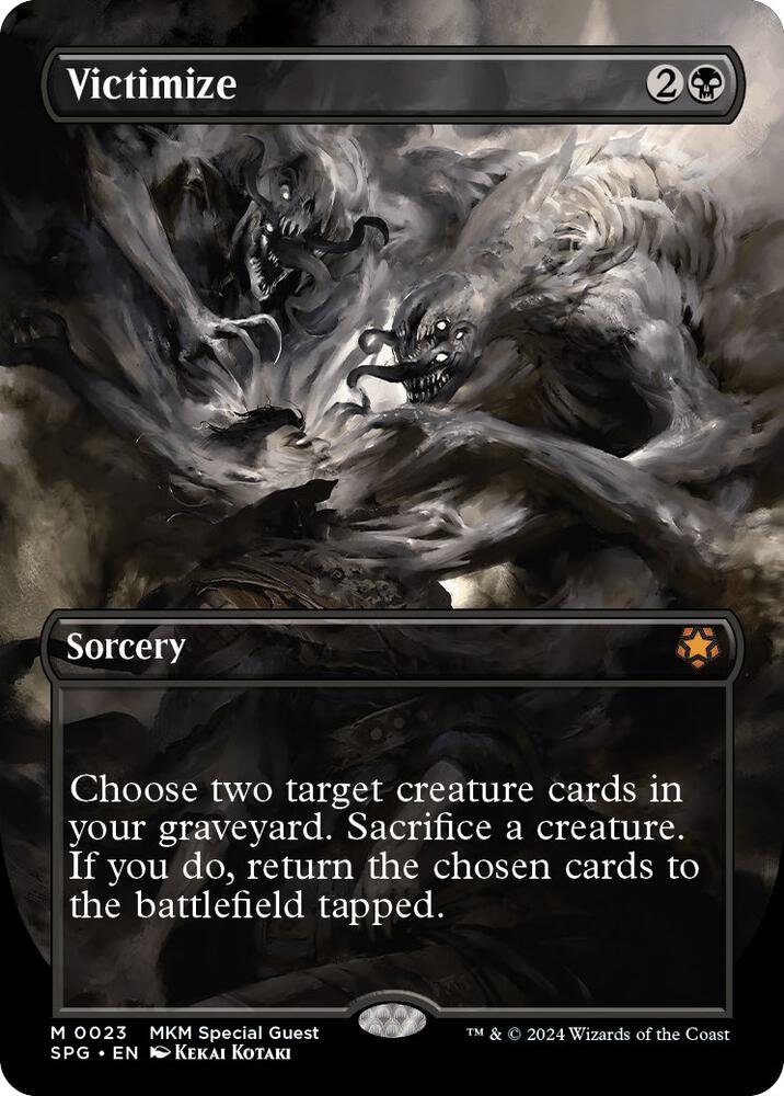 Victimize (Borderless) 23 card from Special Guests