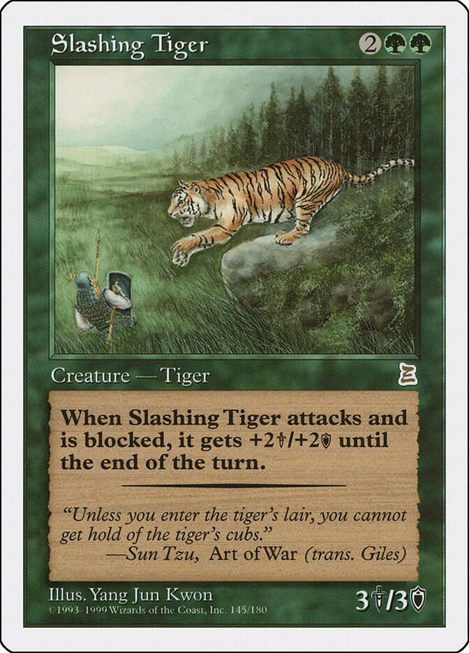 Slashing Tiger 145 card from Portal Three Kingdoms