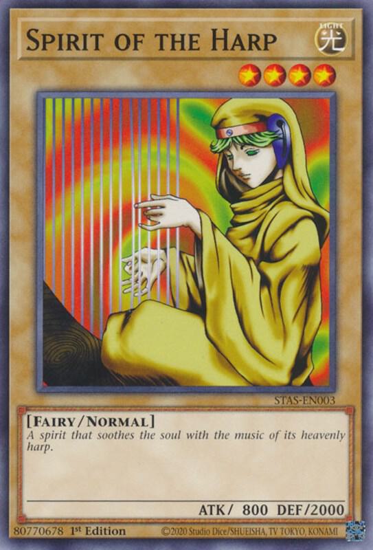 Spirit of the Harp STAS-EN003 card from 2-Player Starter Set