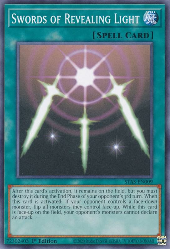 Swords of Revealing Light STAS-EN009 card from 2-Player Starter Set