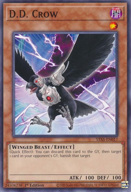 D.D. Crow STAS-EN017 card from 2-Player Starter Set