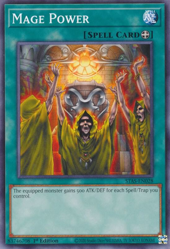 Mage Power STAS-EN028 card from 2-Player Starter Set