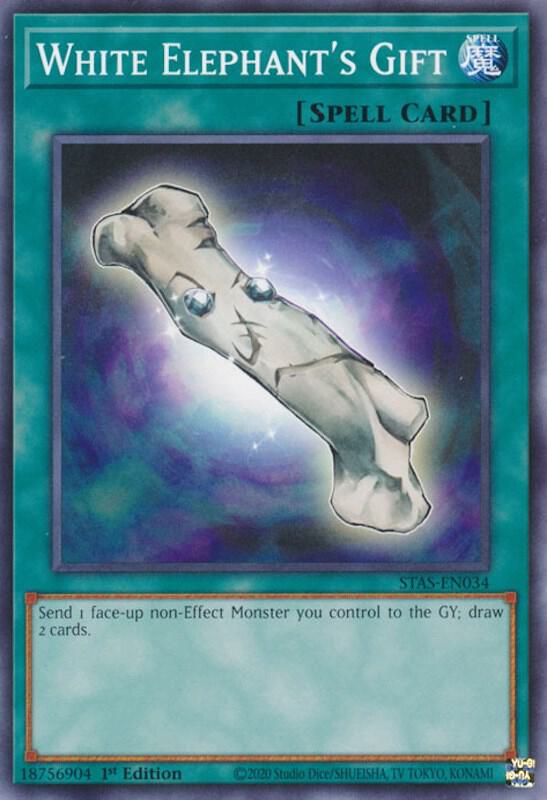 White Elephant's Gift STAS-EN034 card from 2-Player Starter Set